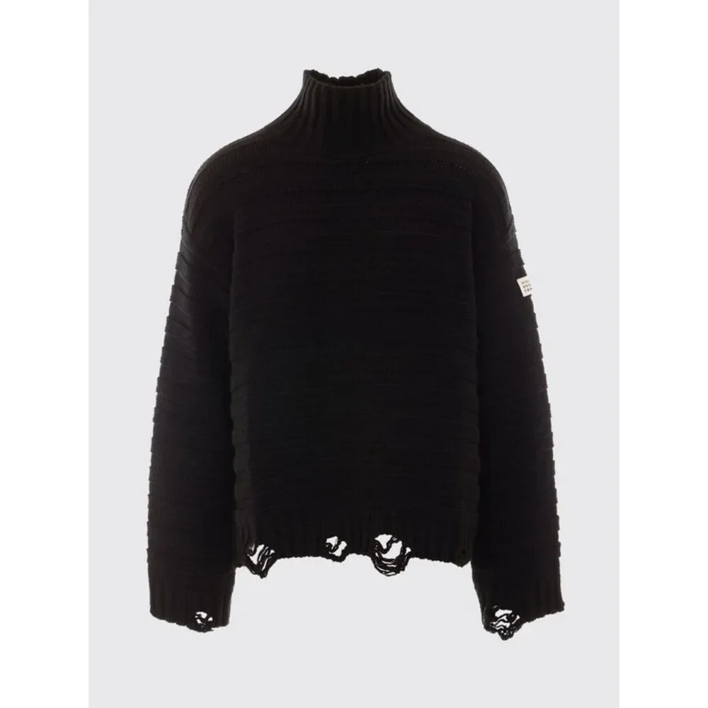 Mm6 Maison Margiela Sweater Men Black - Picture 2 of 3